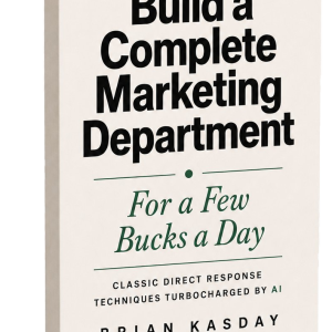 Build a Complete Marketing Department — book cover