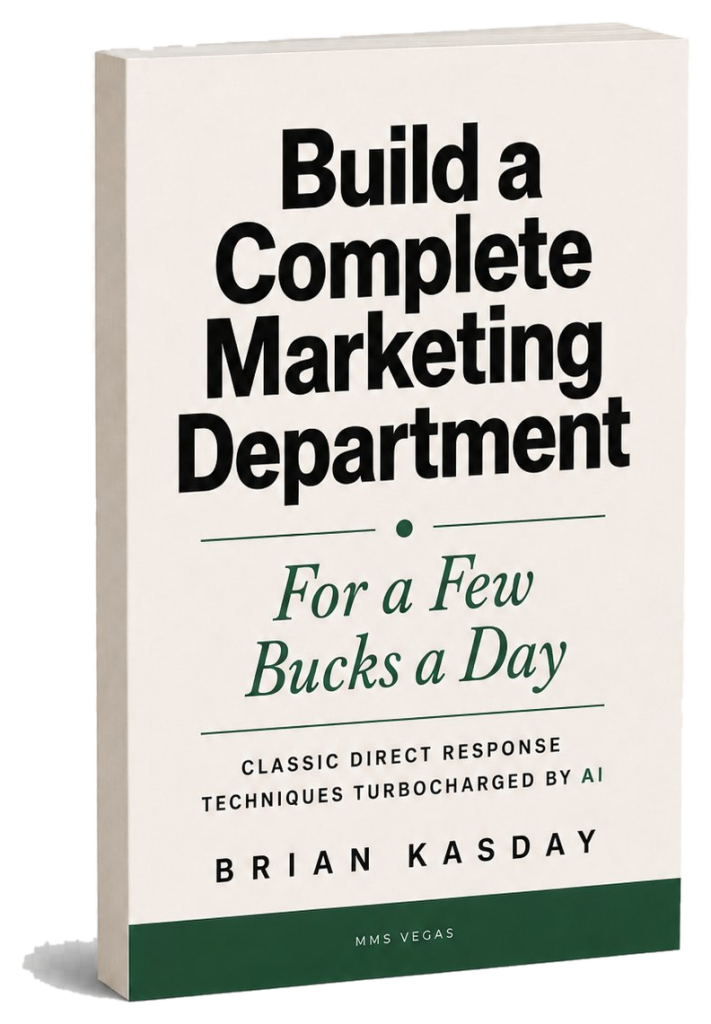 Build a Complete Marketing Department — book cover