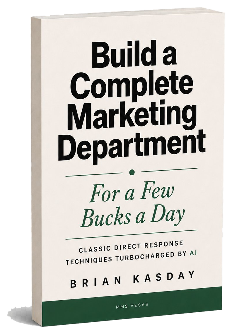 Build a Complete Marketing Department — book cover