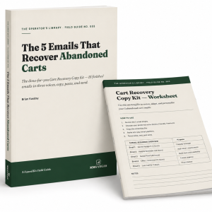The 5 Emails That Recover Abandoned Carts